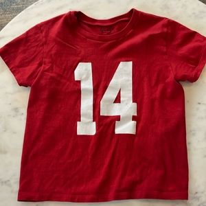 Red Brandy Melville Crop Top